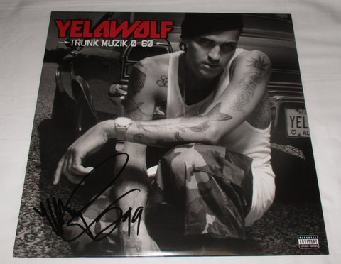 YELAWOLF SIGNED TRUNK MUZIK VINYL RECORD