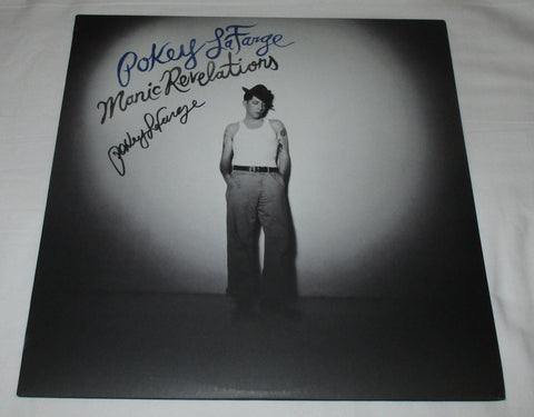 POKEY LAFARGE SIGNED MANIC REVELATIONS VINYL RECORD