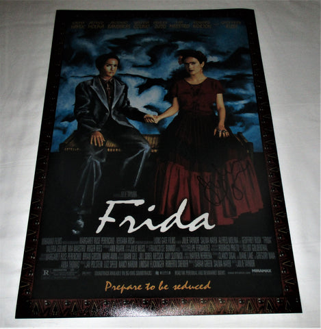 JULIE TAYMOR SIGNED FRIDA 12X18 MOVIE POSTER