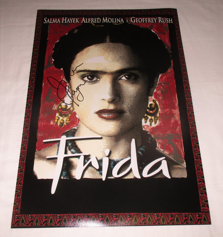 JULIE TAYMOR SIGNED FRIDA 12X18 MOVIE POSTER 2
