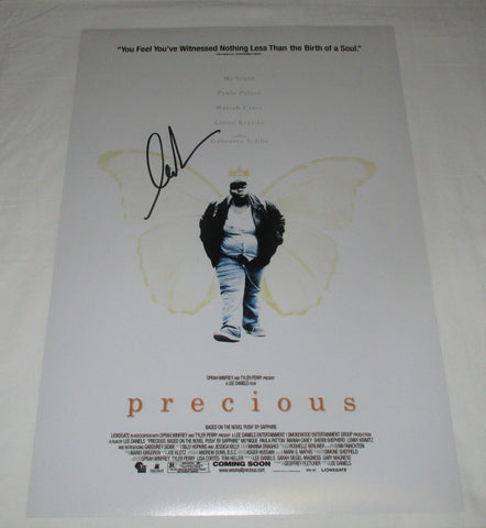 LEE DANIELS SIGNED PRECIOUS 12X18 MOVIE POSTER