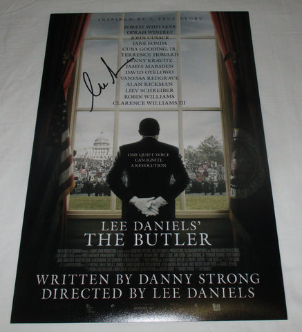 LEE DANIELS SIGNED THE BUTLER 12X18 MOVIE POSTER 2