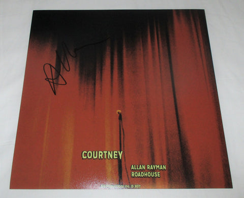 ALLAN RAYMAN SIGNED COURTNEY 12X12 PHOTO