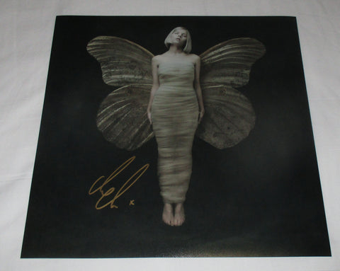 AURORA AKSNES SIGNED ALL MY DEMONS GREETING ME AS A FRIEND 12X12 PHOTO