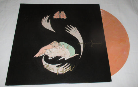 PURITY RING SIGNED SHRINES VINYL RECORD