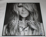 CELINE DION SIGNED LOVED ME BACK TO LIFE VINYL RECORD BAS BECKETT