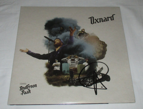 ANDERSON PAAK SIGNED OXNARD VINYL RECORD JSA