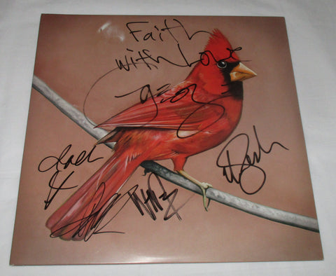 ALEXISONFIRE SIGNED OLD CROWS / YOUNG CARDINALS VINYL RECORD.