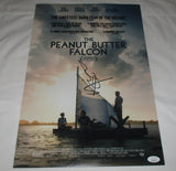 SHIA LABEOUF SIGNED PEANUT BUTTER FALCON 12X18 MOVIE POSTER JSA