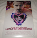 SHIA LABEOUF SIGNED THE NECESSARY DEATH OF CHARLIE COUNTRYMAN 12X18 POSTER JSA