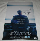 JEFF DANIELS SIGNED THE NEWSROOM 12X18 POSTER JSA