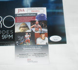 JEFF DANIELS SIGNED THE NEWSROOM 12X18 POSTER JSA