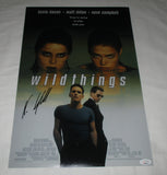 NEVE CAMPBELL SIGNED WILD THINGS 12X18 MOVIE POSTER JSA