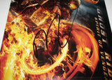 NICOLAS CAGE SIGNED GHOST RIDER SPIRIT OF VENGEANCE 12X18 MOVIE POSTER JSA