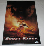 NICOLAS CAGE SIGNED GHOST RIDER 12X18 MOVIE POSTER JSA