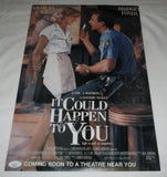 NICOLAS CAGE SIGNED IT COULD HAPPEN TO YOU 12X18 MOVIE POSTER JSA