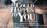 NICOLAS CAGE SIGNED IT COULD HAPPEN TO YOU 12X18 MOVIE POSTER JSA