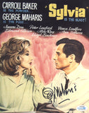 GEORGE MAHARIS SIGNED SYLVIA 8X10 PHOTO ACOA 2