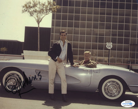 GEORGE MAHARIS SIGNED ROUTE 66 8X10 PHOTO ACOA 2