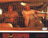 M. EMMET WALSH SIGNED RED SCORPION 8X10 PHOTO ACOA