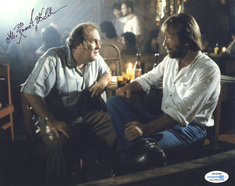 M. EMMET WALSH SIGNED MISSING IN ACTION 8X10 PHOTO ACOA