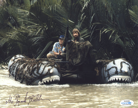 M. EMMET WALSH SIGNED MISSING IN ACTION 8X10 PHOTO 2 ACOA