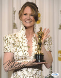 MELISSA LEO SIGNED OSCAR WINNER 8X10 PHOTO ACOA