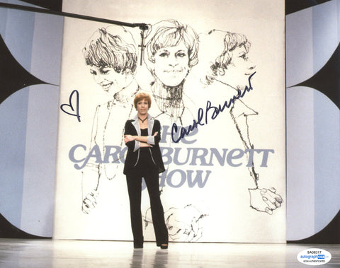 CAROL BURNETT SIGNED 8X10 PHOTO 9 ACOA