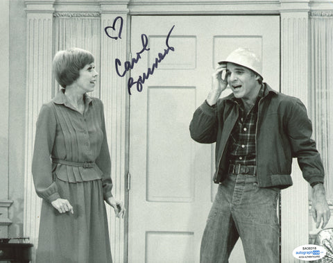 CAROL BURNETT SIGNED 8X10 PHOTO 10 ACOA