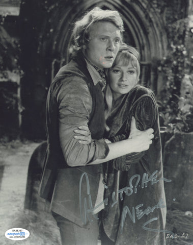 CHRISTOPHER NEAME SIGNED DRACULA A.D. 1972 8X10 PHOTO ACOA