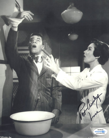 PAT CROWLEY SIGNED MONEY FROM HOME 8X10 PHOTO ACOA