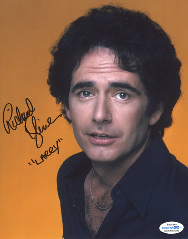 RICHARD KLINE SIGNED THREE'S COMPANY 8X10 PHOTO 2 ACOA