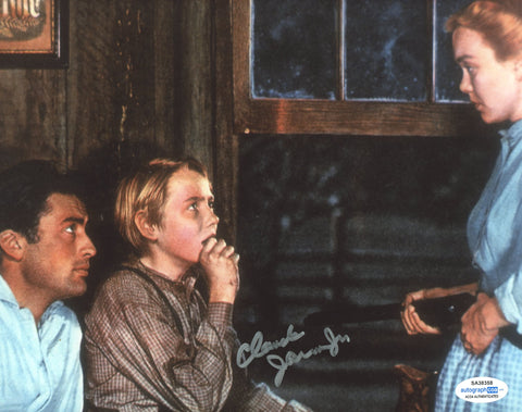 CLAUDE JARMAN JR. SIGNED THE YEARLING 8X10 PHOTO 4 ACOA