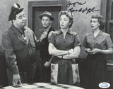 JOYCE RANDOLPH SIGNED THE HONEYMOONERS 8X10 PHOTO 2 ACOA