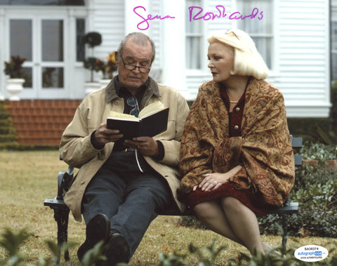 GENA ROWLANDS SIGNED THE NOTEBOOK 8X10 PHOTO ACOA