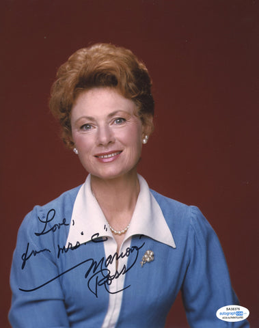 MARION ROSS SIGNED HAPPY DAYS 8X10 PHOTO ACOA