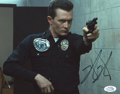 ROBERT PATRICK SIGNED TERMINATOR 2: JUDGMENT DAY 8X10 PHOTO ACOA