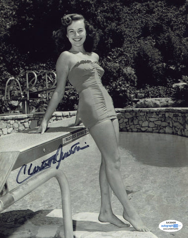 CHARLOTTE AUSTIN SIGNED 8X10 PHOTO ACOA