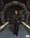 BEAU BRIDGES SIGNED STARGATE SG-1 8X10 PHOTO ACOA