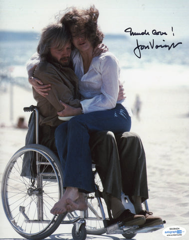 JON VOIGHT SIGNED COMING HOME 8X10 PHOTO 2 ACOA