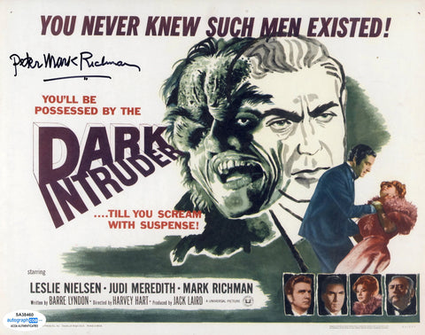 PETER MARK RICHMAN SIGNED DARK INTRUDER 8X10 PHOTO ACOA