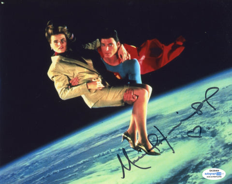MARIEL HEMINGWAY SIGNED SUPERMAN IV: THE QUEST FOR PEACE 8X10 PHOTO ACOA