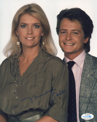 MEREDITH BAXTER SIGNED FAMILY TIES 8X10 PHOTO 2 ACOA