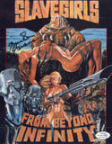BRINKE STEVENS SIGNED SLAVE GIRLS FROM BEYOND INFINITY 8X10 PHOTO ACOA