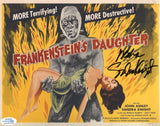 SANDRA KNIGHT SIGNED FRANKENSTEIN'S DAUGHTER 8X10 PHOTO ACOA