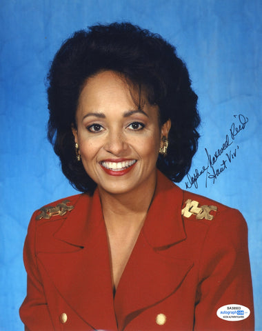 DAPHNE MAXWELL REID SIGNED THE FRESH PRINCE OF BEL-AIR 8X10 PHOTO 2 ACOA