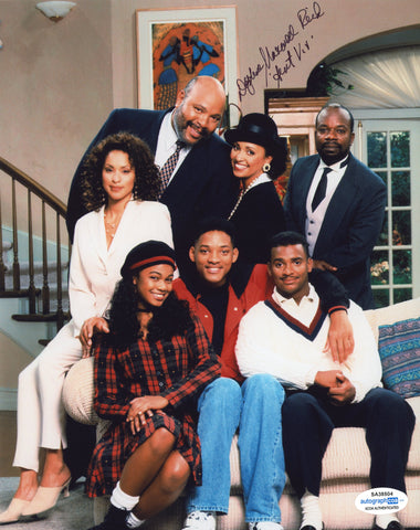 DAPHNE MAXWELL REID SIGNED THE FRESH PRINCE OF BEL-AIR 8X10 PHOTO 3 ACOA