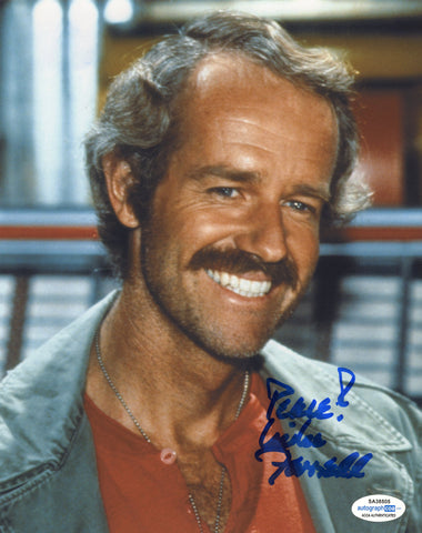MIKE FARRELL SIGNED M*A*S*H 8X10 PHOTO ACOA