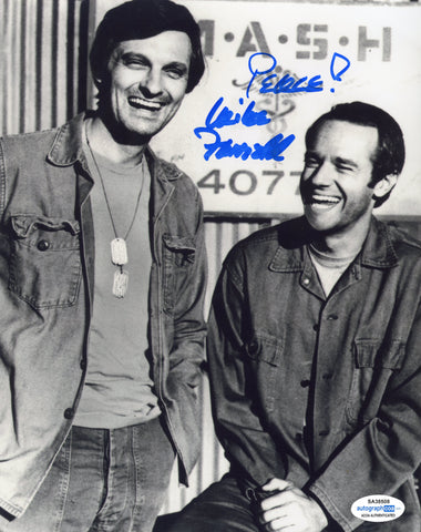 MIKE FARRELL SIGNED M*A*S*H 8X10 PHOTO 4 ACOA