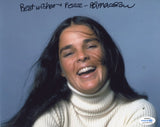 ALI MACGRAW SIGNED LOVE STORY 8X10 PHOTO 2 ACOA